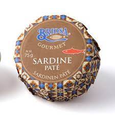 Paté de sardina, 75 g.