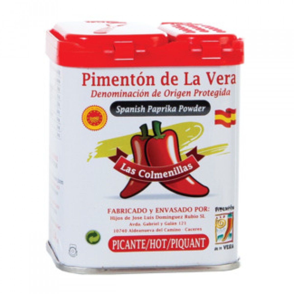 Pimentón picante de la Vera D.O.P Las Colmenillas 75 g