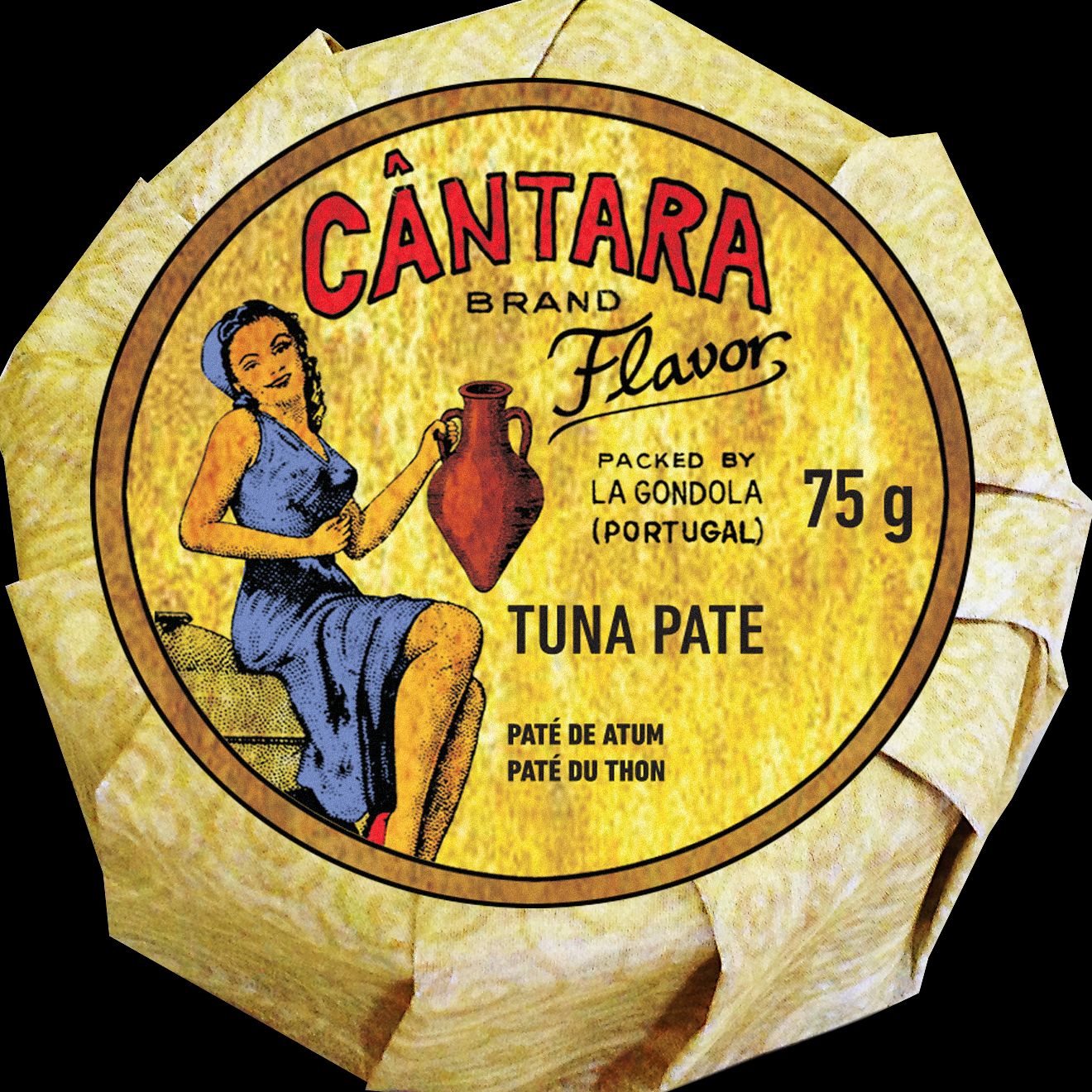 Paté de atún, A Cántara, 75 g