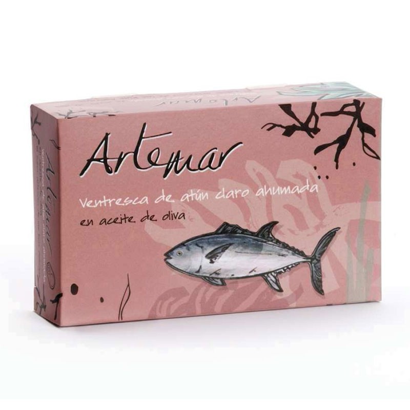 Ventresca de atún ahumada en aceite de oliva, Artemar (115 g)